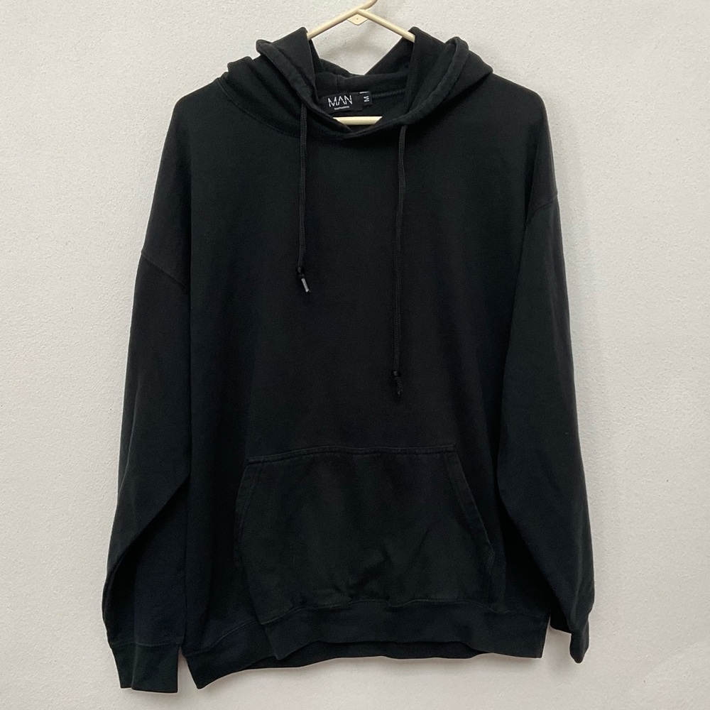 Bohooman Black Hoodie With Reclaim Rose Graphic On Back Size Medium Skate Street